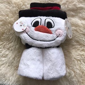 Berkshire Blanket Cuddly Buddy Snowman